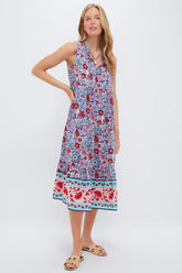 Mauve and Rose Wildflower Salty Paloma Caftan